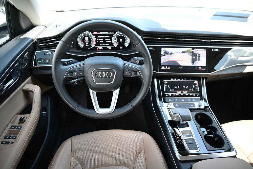 used 2023 Audi Q8 car, priced at $54,678
