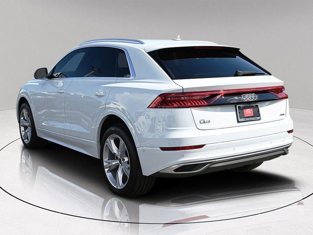 used 2023 Audi Q8 car, priced at $54,678