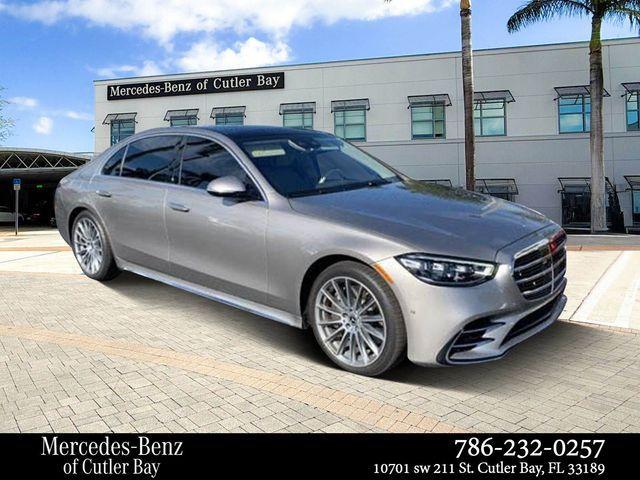 used 2022 Mercedes-Benz S-Class car, priced at $71,990