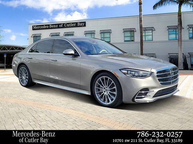 used 2022 Mercedes-Benz S-Class car, priced at $67,990