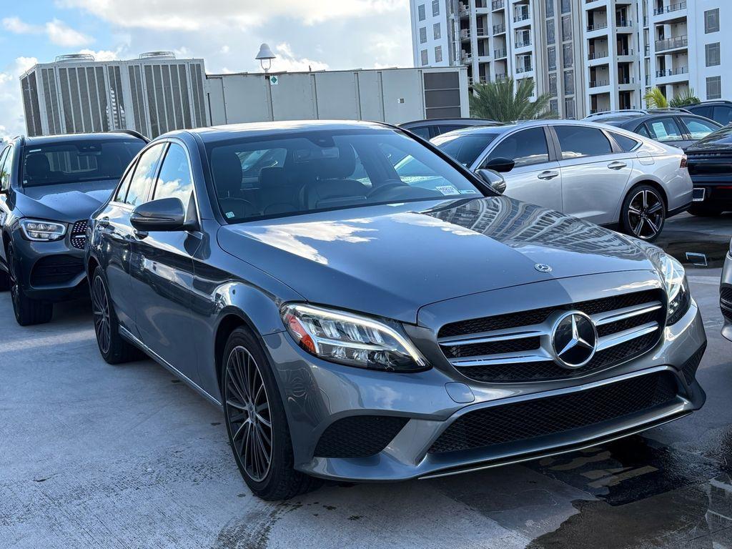 used 2021 Mercedes-Benz C-Class car, priced at $28,488
