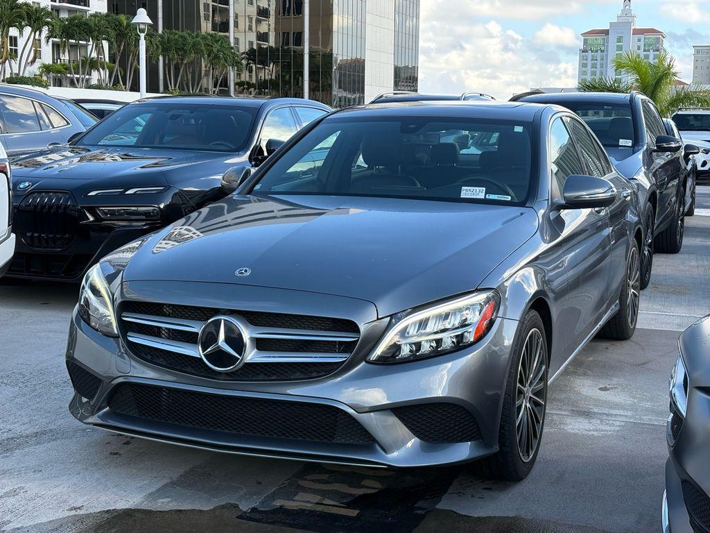 used 2021 Mercedes-Benz C-Class car, priced at $28,488
