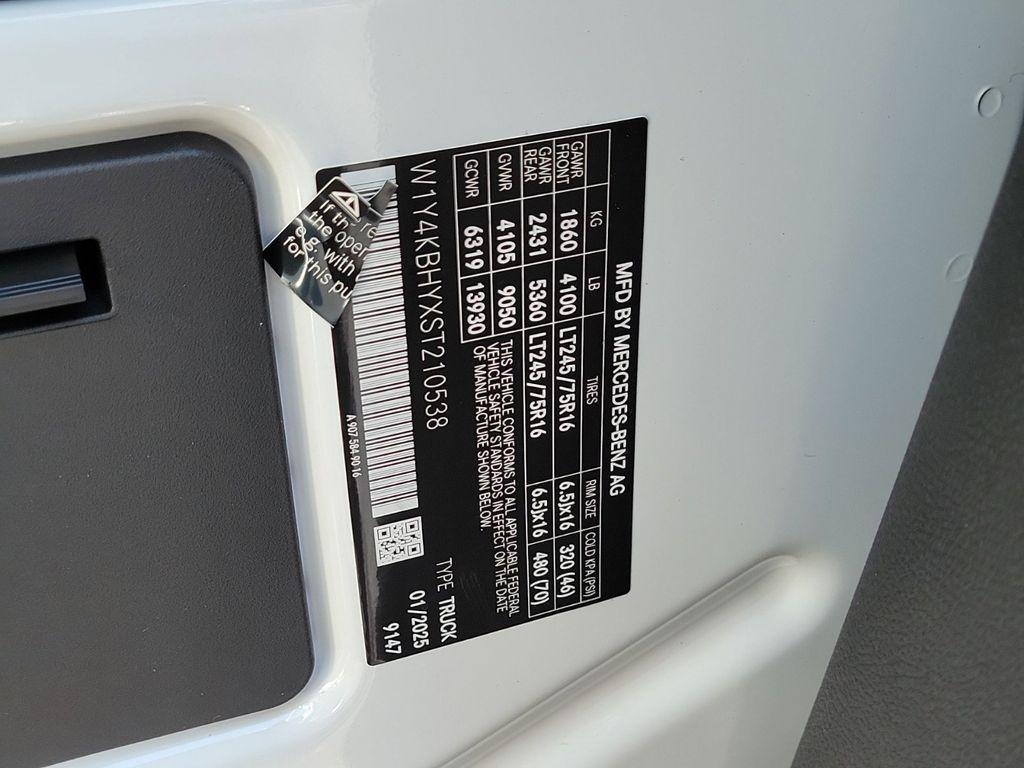 new 2025 Mercedes-Benz Sprinter 2500 car, priced at $60,305