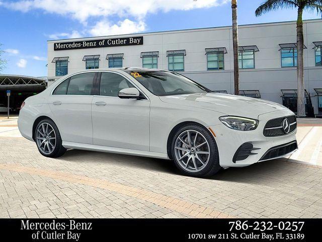 used 2022 Mercedes-Benz E-Class car, priced at $38,590