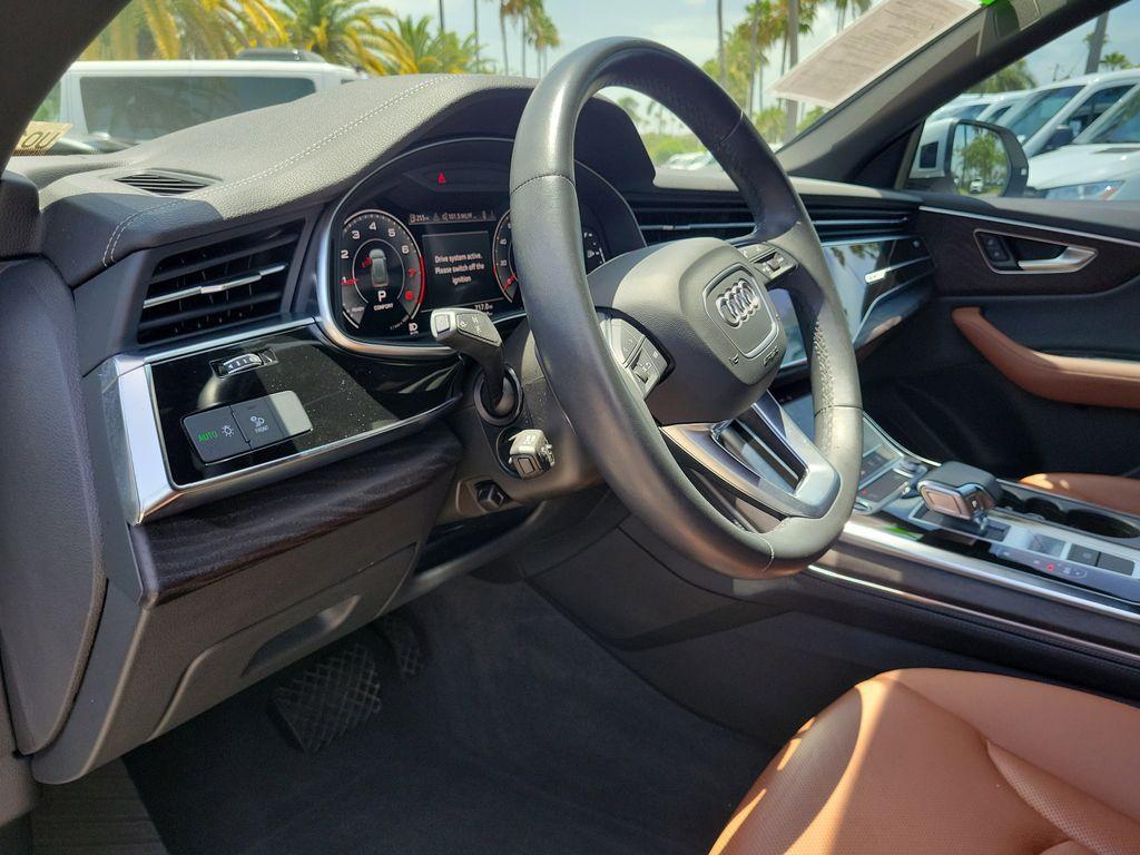 used 2023 Audi Q8 car, priced at $55,492