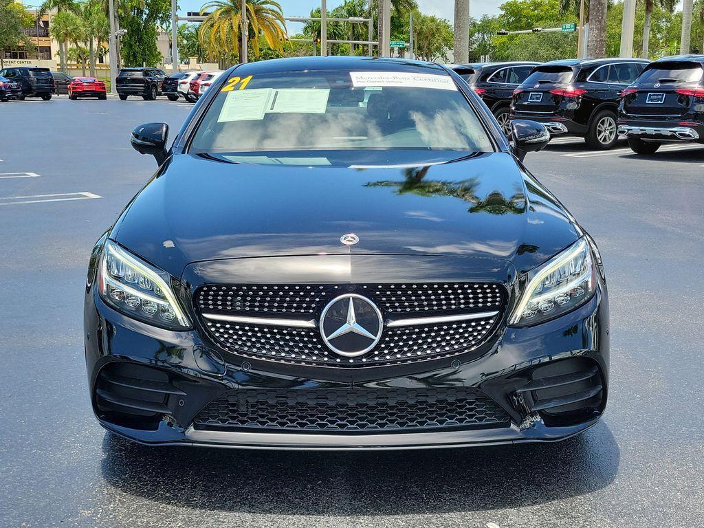 used 2021 Mercedes-Benz C-Class car, priced at $29,890