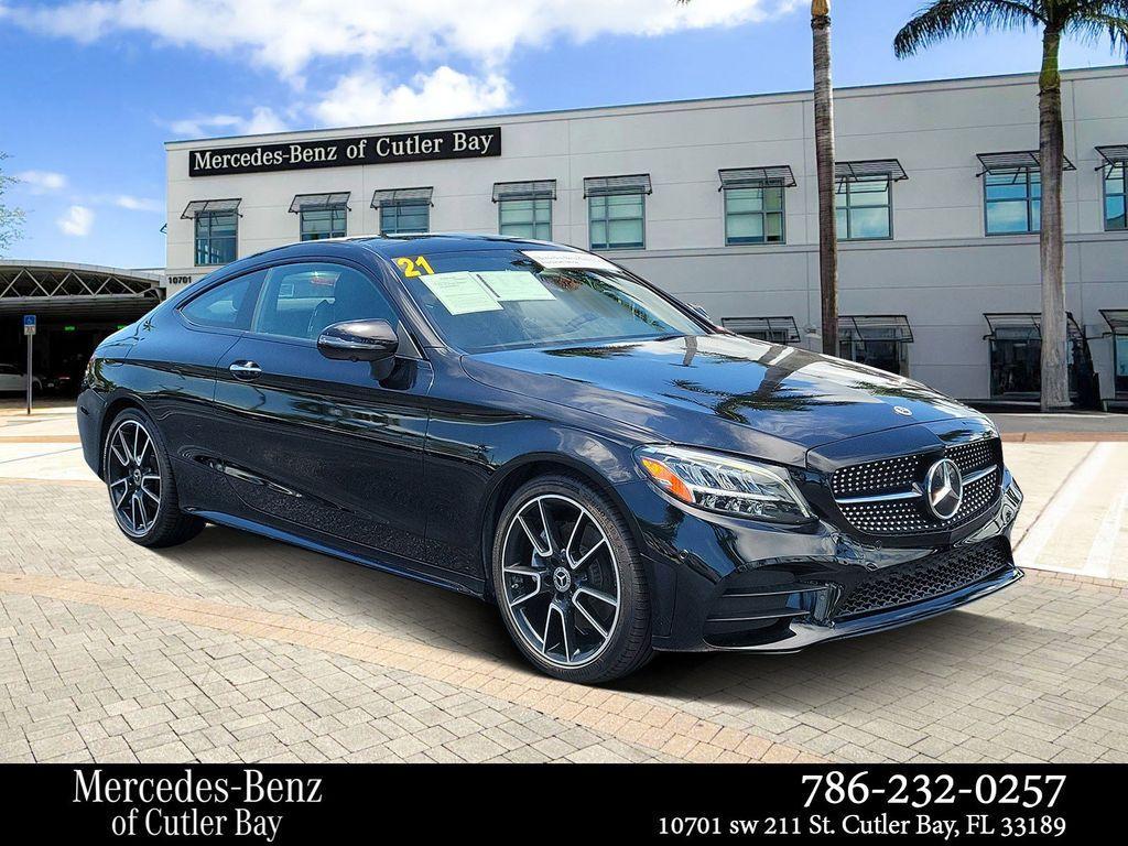 used 2021 Mercedes-Benz C-Class car, priced at $29,890