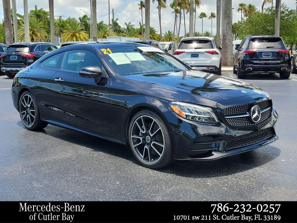 used 2021 Mercedes-Benz C-Class car, priced at $29,890