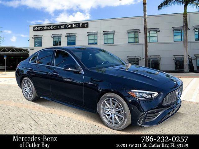 used 2024 Mercedes-Benz AMG C 43 car, priced at $60,490