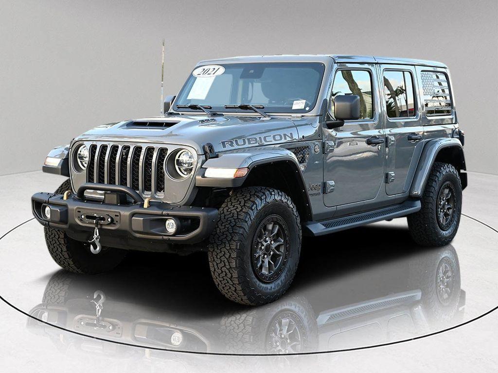 used 2021 Jeep Wrangler Unlimited car, priced at $51,660