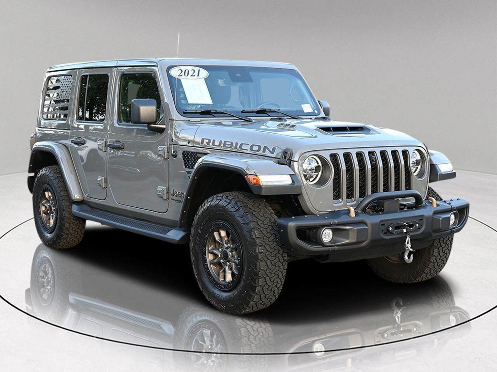 used 2021 Jeep Wrangler Unlimited car, priced at $48,594