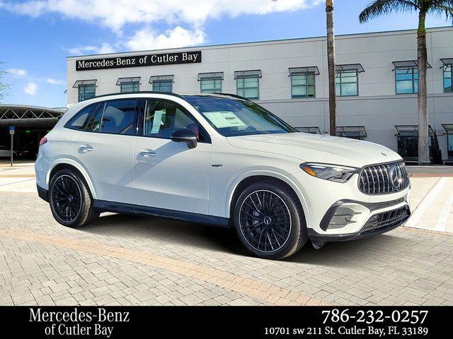 new 2025 Mercedes-Benz AMG GLC 43 car, priced at $79,365