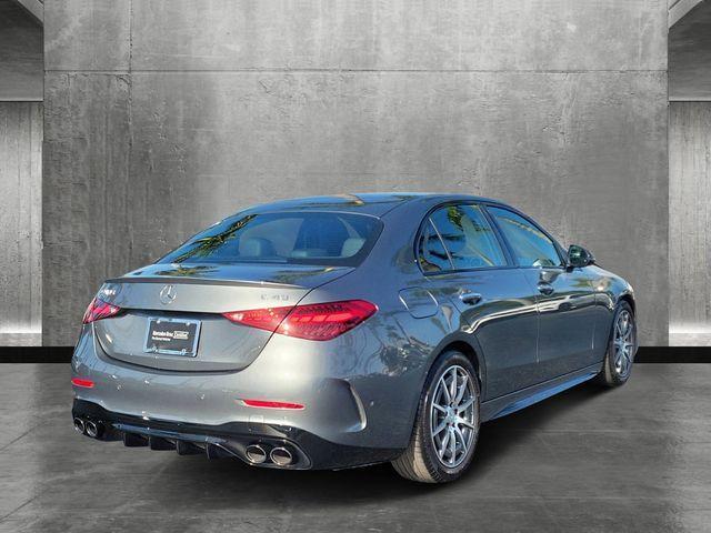 used 2024 Mercedes-Benz AMG C 43 car, priced at $62,777