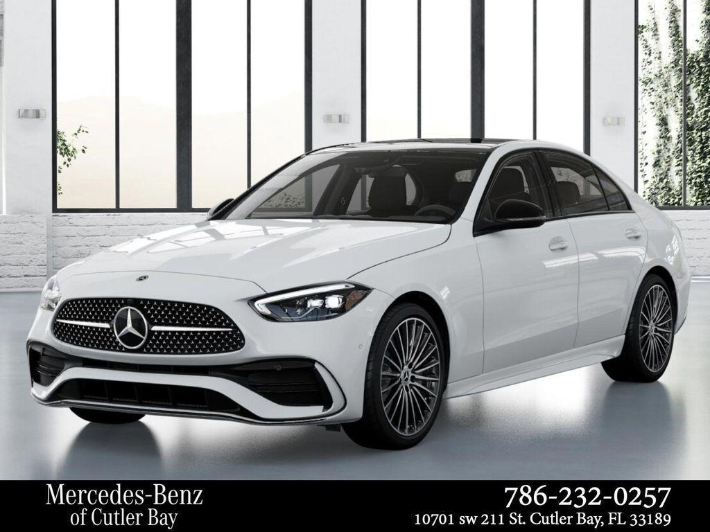 new 2025 Mercedes-Benz C-Class car, priced at $56,035
