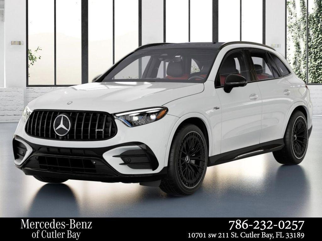 new 2025 Mercedes-Benz AMG GLC 43 car, priced at $78,735