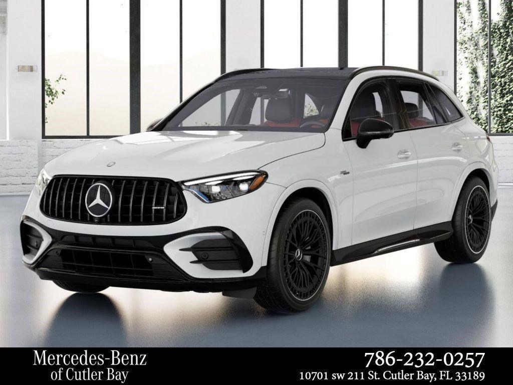 new 2025 Mercedes-Benz AMG GLC 43 car, priced at $78,735