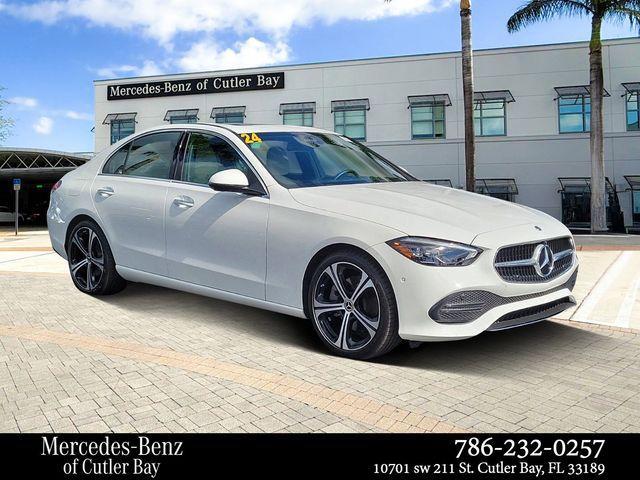 used 2024 Mercedes-Benz C-Class car, priced at $52,525