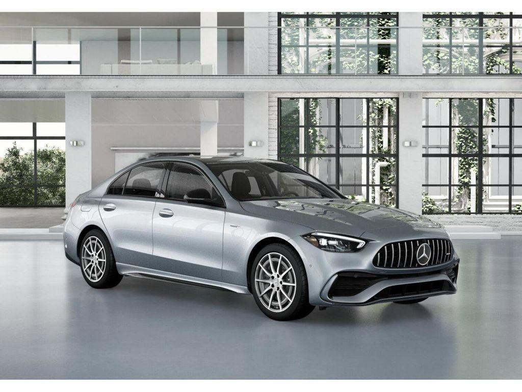 new 2025 Mercedes-Benz AMG C 43 car, priced at $66,886