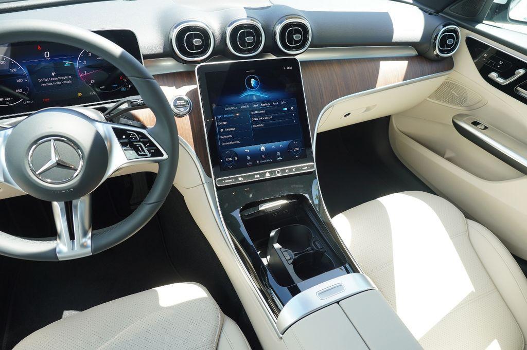 new 2025 Mercedes-Benz C-Class car, priced at $46,998