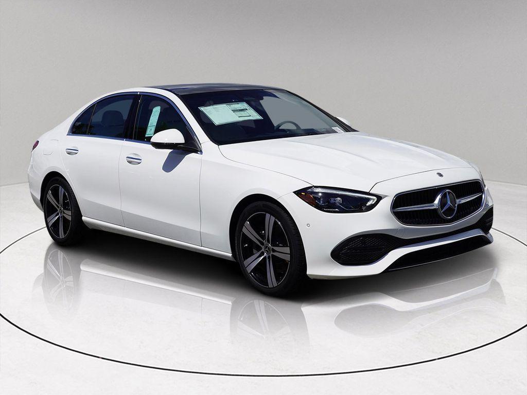 new 2025 Mercedes-Benz C-Class car, priced at $51,085