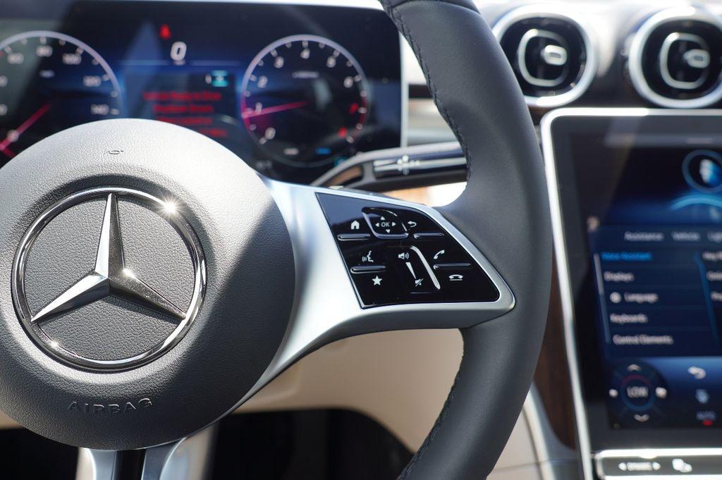 new 2025 Mercedes-Benz C-Class car, priced at $46,998