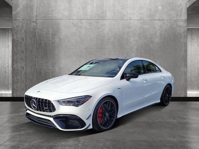 new 2025 Mercedes-Benz AMG CLA 45 car, priced at $75,445