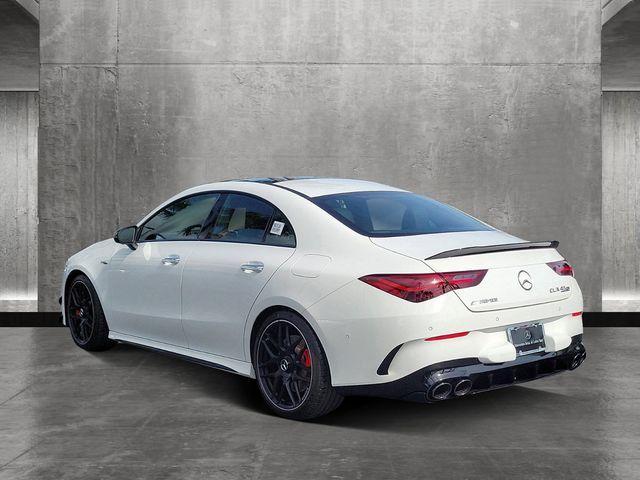 new 2025 Mercedes-Benz AMG CLA 45 car, priced at $75,445