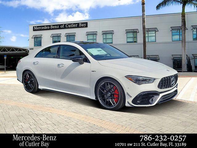 new 2025 Mercedes-Benz AMG CLA 45 car, priced at $75,445