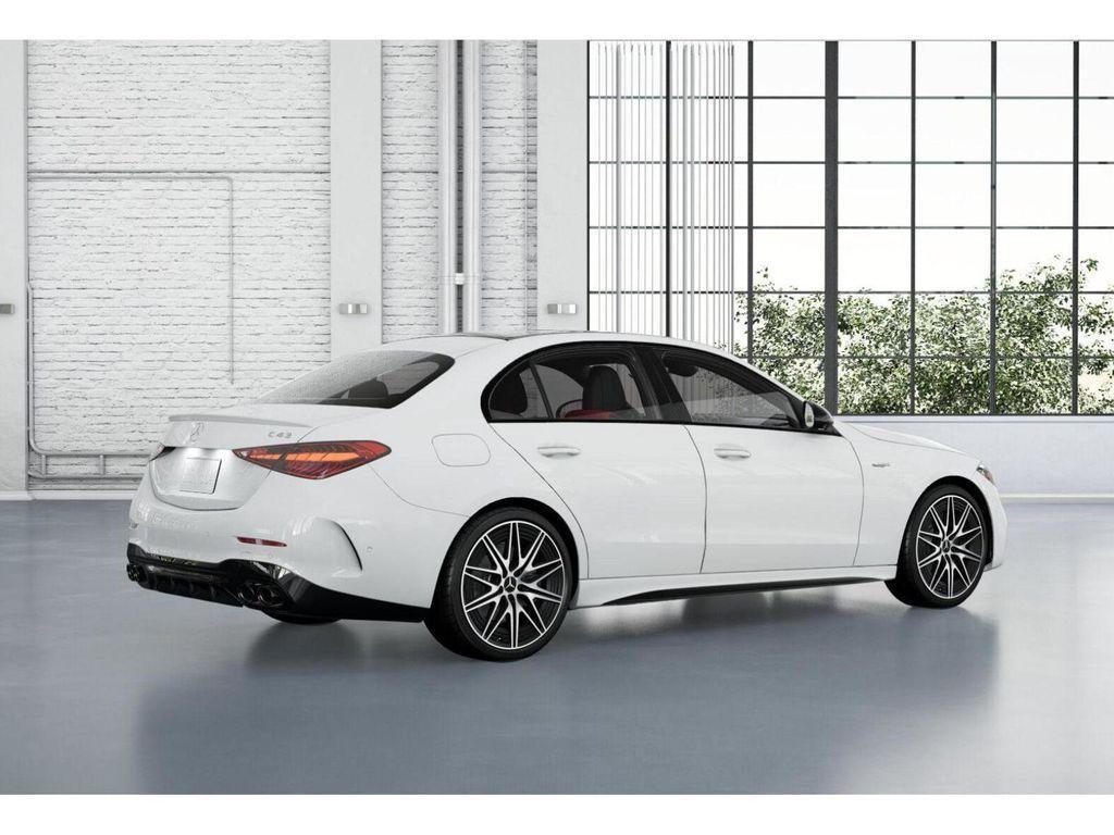 new 2025 Mercedes-Benz AMG C 43 car, priced at $67,732