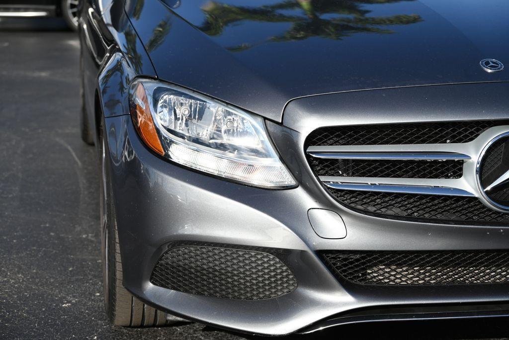 used 2018 Mercedes-Benz C-Class car, priced at $19,335