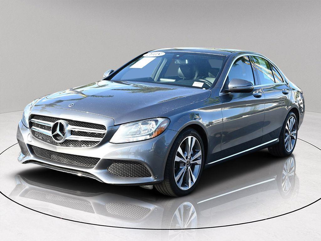 used 2018 Mercedes-Benz C-Class car, priced at $19,335