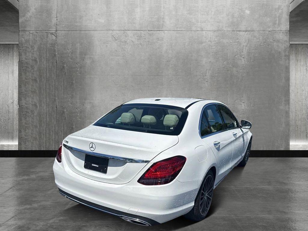 used 2021 Mercedes-Benz C-Class car, priced at $26,990