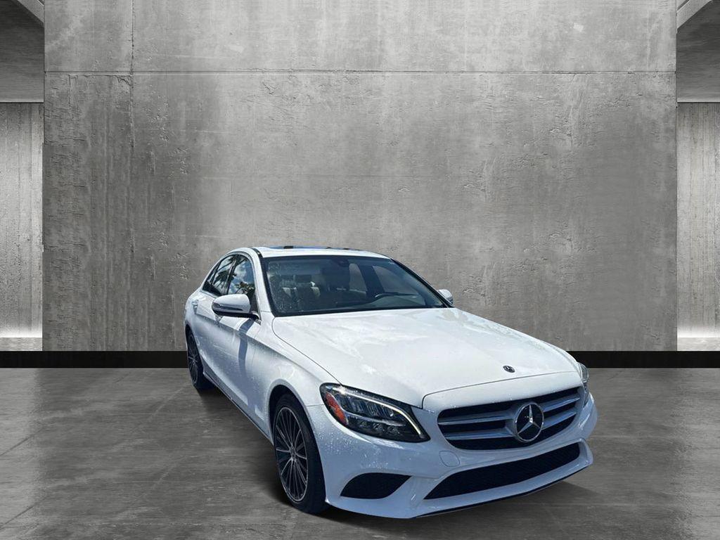 used 2021 Mercedes-Benz C-Class car, priced at $26,990