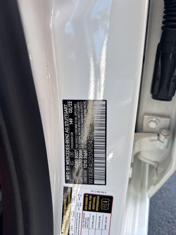used 2022 Mercedes-Benz C-Class car, priced at $35,000