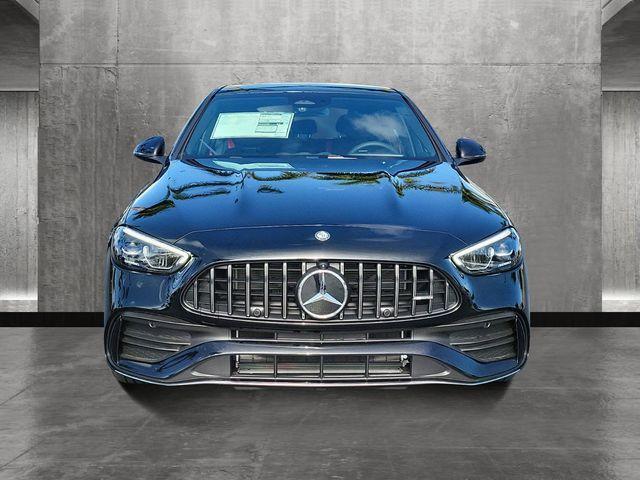 new 2025 Mercedes-Benz AMG C 43 car, priced at $65,325