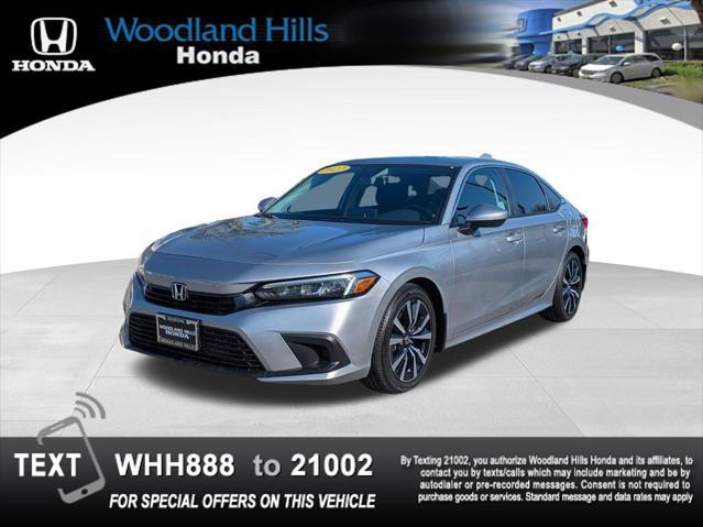 used 2022 Honda Civic car, priced at $23,388