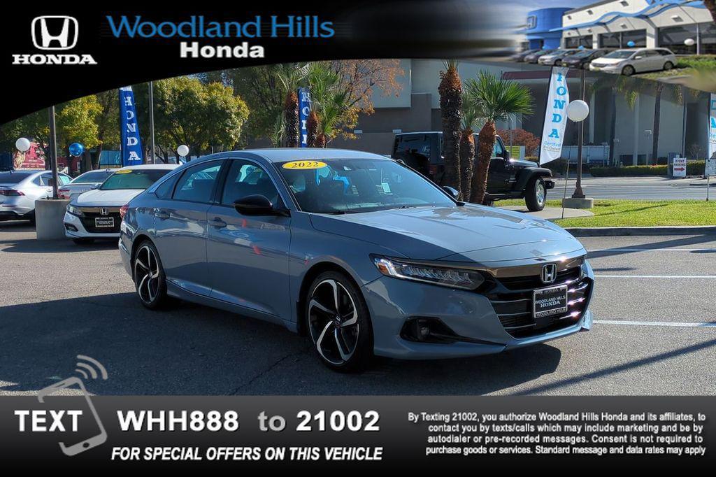 used 2022 Honda Accord car, priced at $25,888