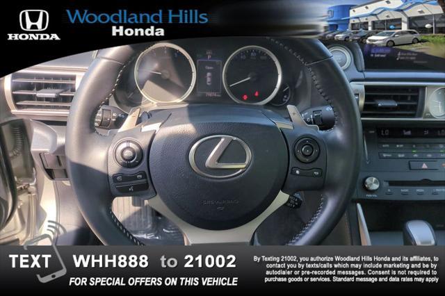 used 2015 Lexus IS 250 car, priced at $19,888