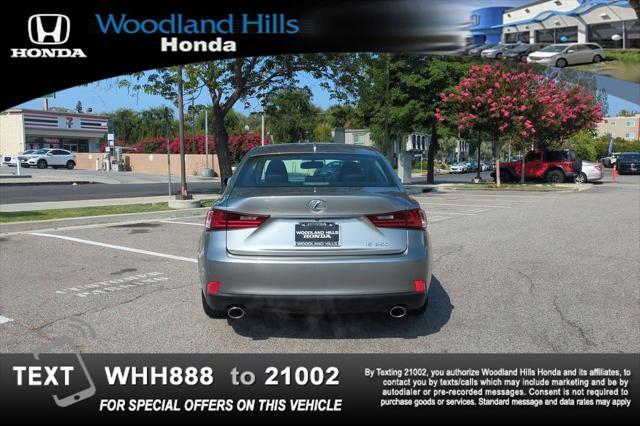used 2015 Lexus IS 250 car, priced at $19,888