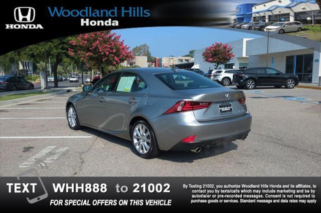 used 2015 Lexus IS 250 car, priced at $19,888