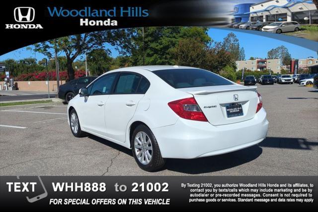 used 2012 Honda Civic car, priced at $15,588