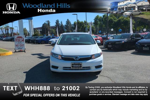 used 2012 Honda Civic car, priced at $15,588