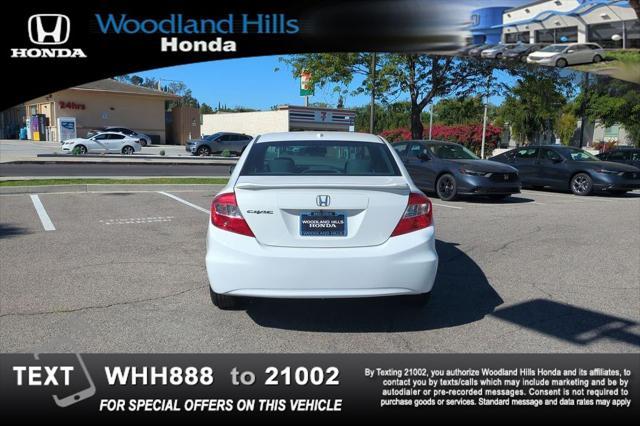 used 2012 Honda Civic car, priced at $15,588