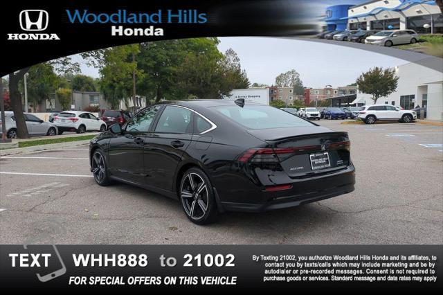 used 2023 Honda Accord Hybrid car, priced at $27,888