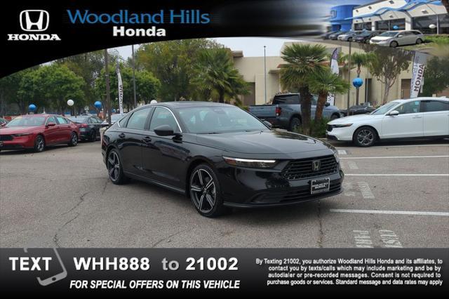 used 2023 Honda Accord Hybrid car, priced at $27,888