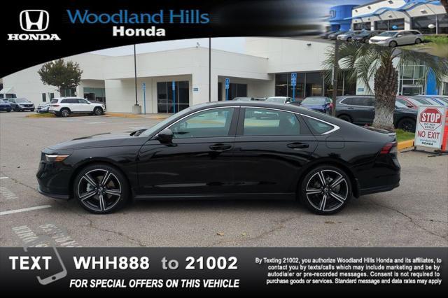 used 2023 Honda Accord Hybrid car, priced at $27,888
