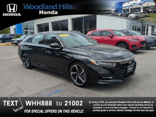 used 2020 Honda Accord car, priced at $26,888