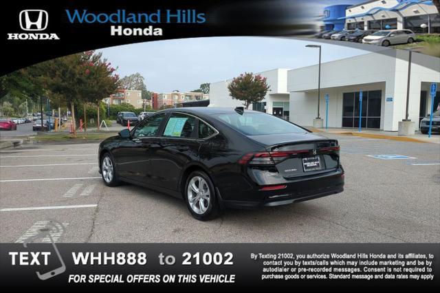 used 2023 Honda Accord car, priced at $24,888