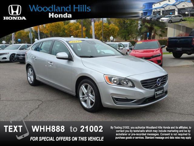 used 2015 Volvo V60 car, priced at $16,588