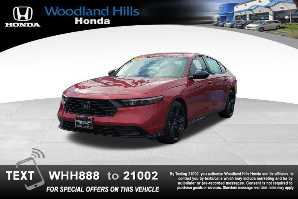 used 2023 Honda Accord Hybrid car, priced at $31,888